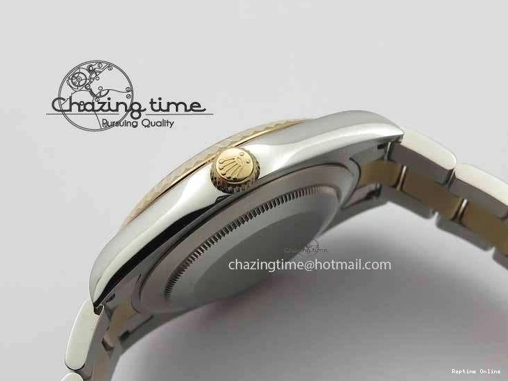 0127 DateJust II 41mm SS RG BP Maker Best Edition Silver Sticks Dial On SS RG Bracelet SA Comfortable 3716